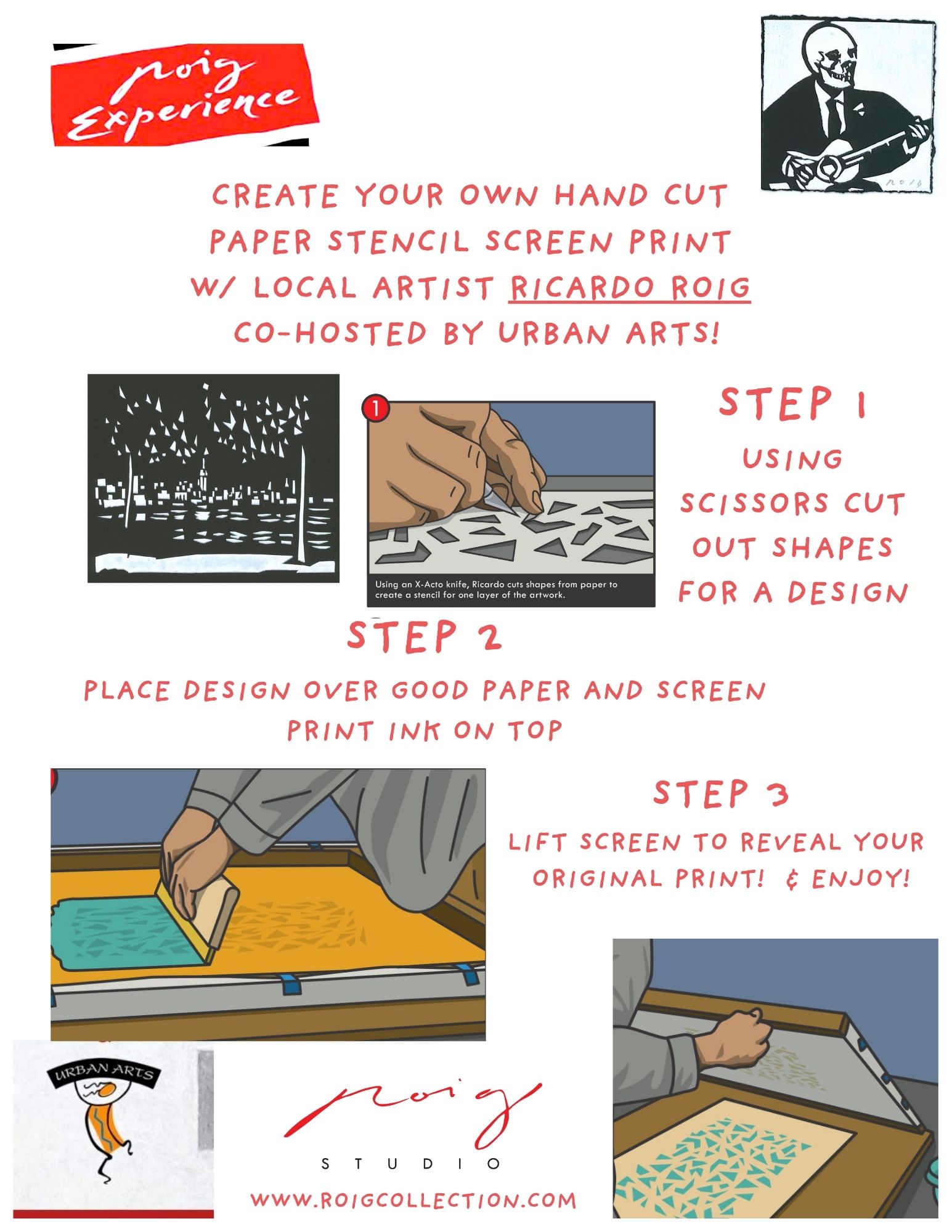 Print Wokshop with Ricardo Roig