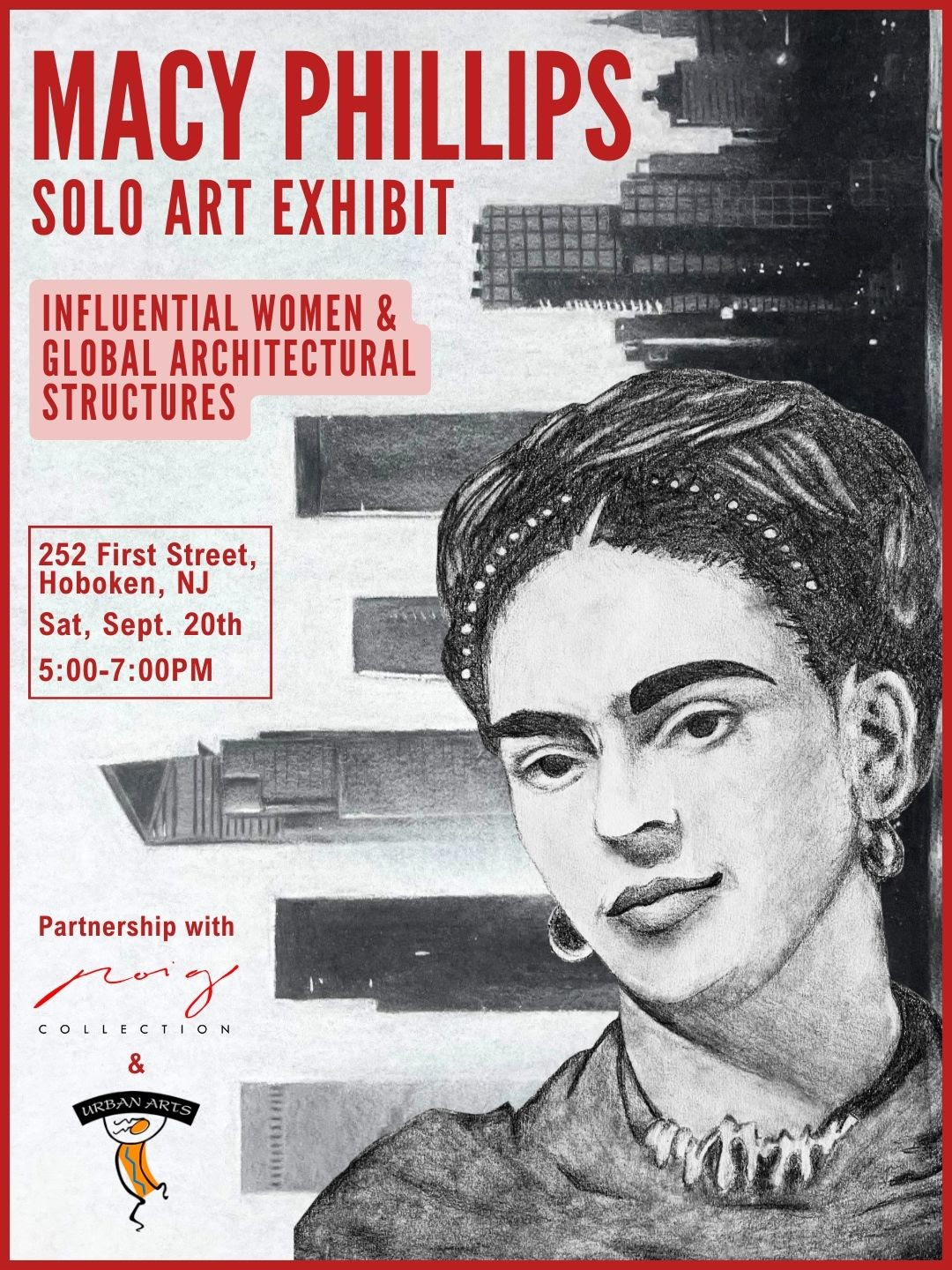 Macy Phillips - Solo Art Exhibit 252 First Street, Hoboken, NJ Sat., Sept 20th - 7:00-7:00pm